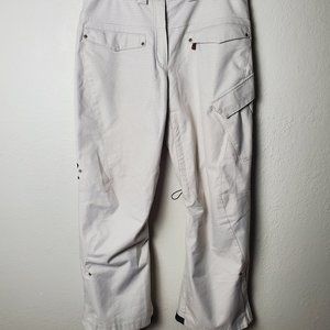 Columbia Cream Snowboard Pants Size Medium